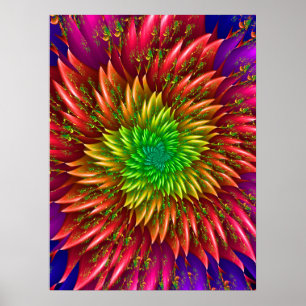Firework Artwork Poster