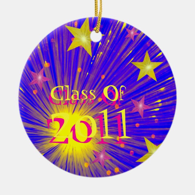 Firework 'Class of 2011' ornament (Front)