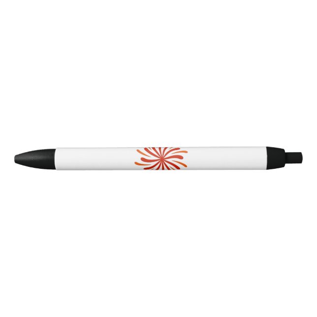 Firework Classic Black Ink Pen (Front)