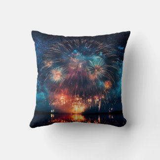 Firework cushion pillow