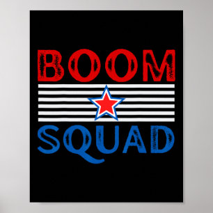 Firework Director Funny 4th Of July Boom Squad. 1 Poster