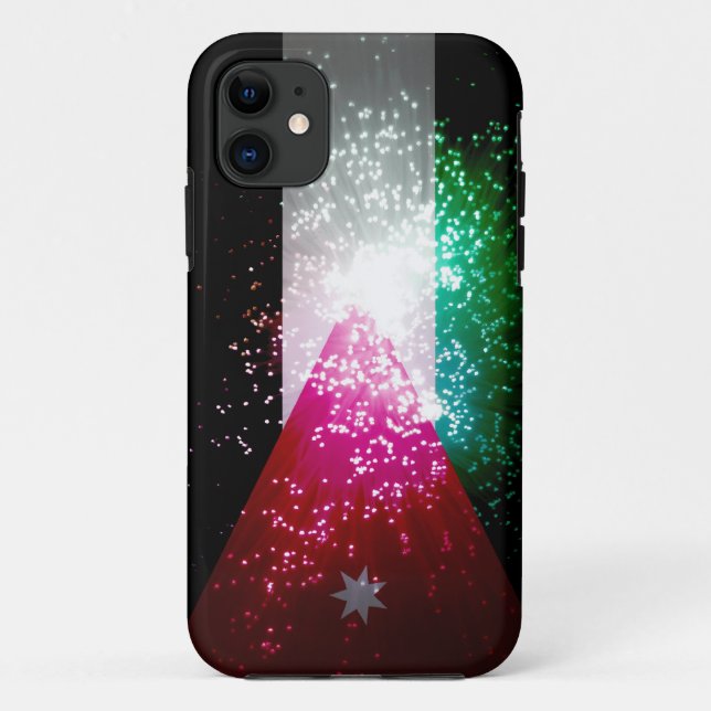 Firework; Jordan Flag Case-Mate iPhone Case (Back)