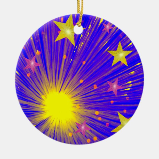 Firework ornament round (Front)