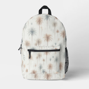 Firework Palms Printed Backpack