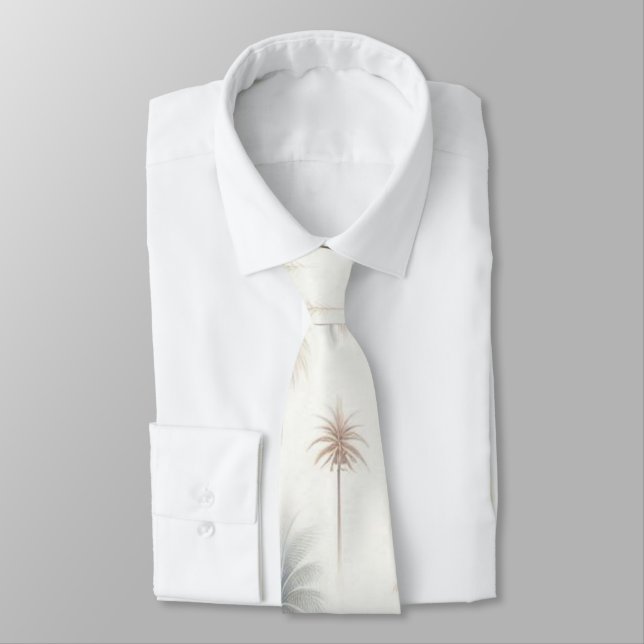 Firework Palms Tie (Tied)