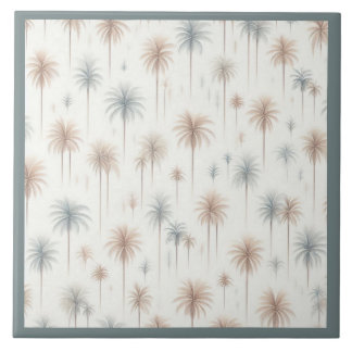 Firework Palms Tile