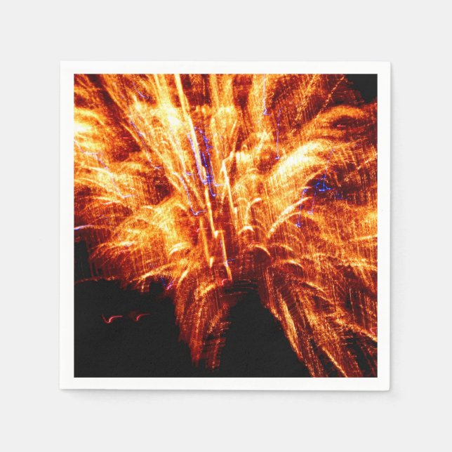 Firework Paper Napkins (Front)