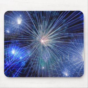 Firework Rockets Mouse Pad
