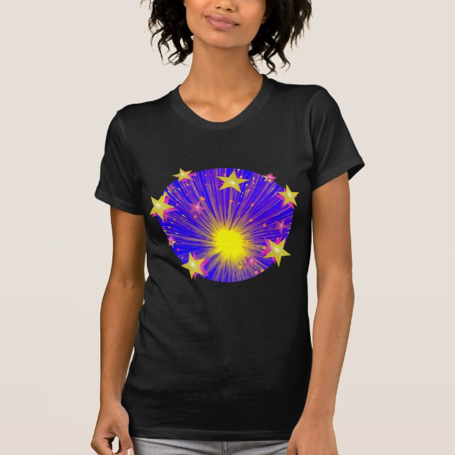 Firework t-shirt ladies (Front)