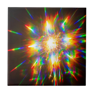 Firework Through 3D Glasses 1 Tile