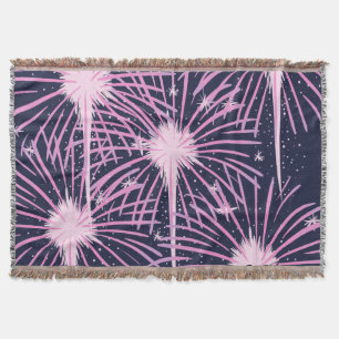 Firework Throw Blanket