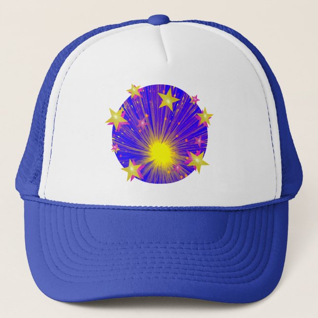 Firework trucker hat (Front)