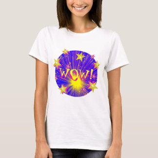 Firework 'WOW!' t-shirt ladies