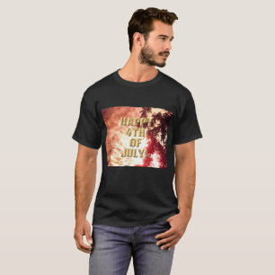 Fireworks 12 4th of July men black shirt
