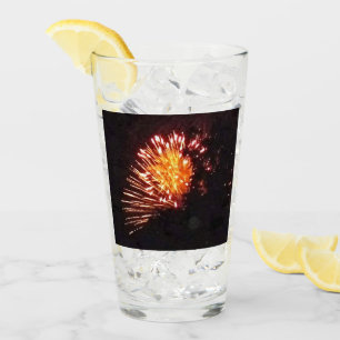 Fireworks 12 Collins glass tumbler