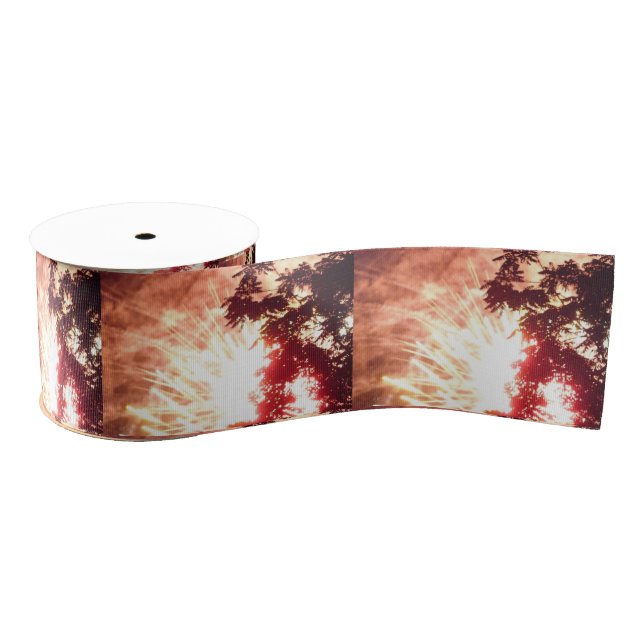 Fireworks 12 ribbon spool grosgrain ribbon (Spool)