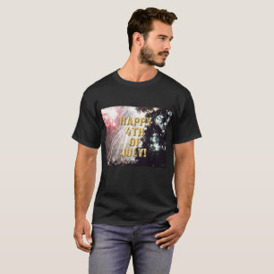 Fireworks 14 4th of July men black shirt