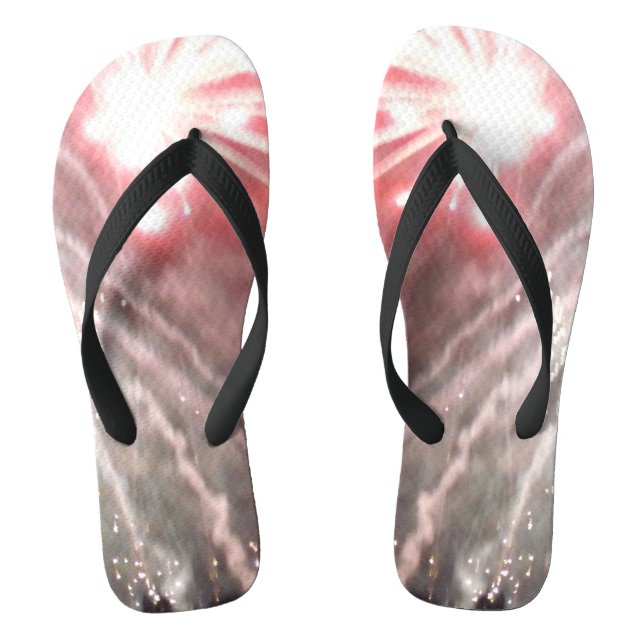 Fireworks 14 wide flip flops (Footbed)
