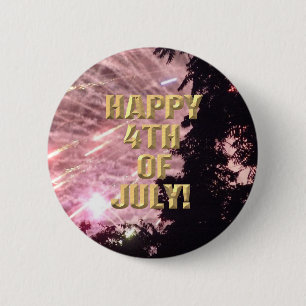 Fireworks 17 4th of July button