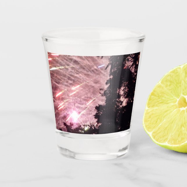 Fireworks 17 shot glass (Front)