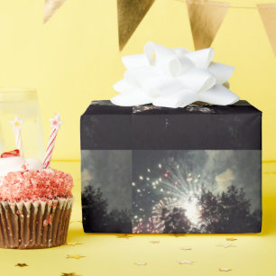 Fireworks 18 glossy wrapping paper