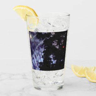 Fireworks 1 Collins glass tumbler