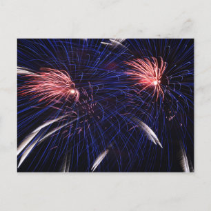 Fireworks #1 postcard