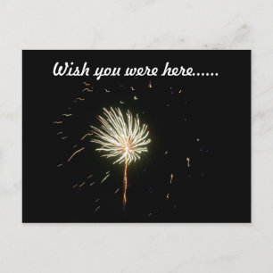Fireworks 1 postcard