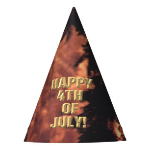 Fireworks 20 4th of July party hat