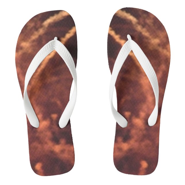 Fireworks 20 wide flip flops (Footbed)