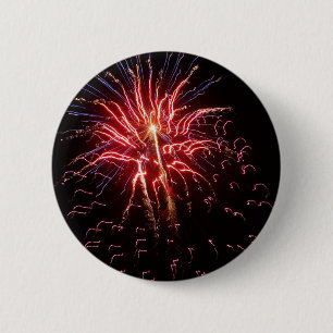 Fireworks 2 6 cm round badge