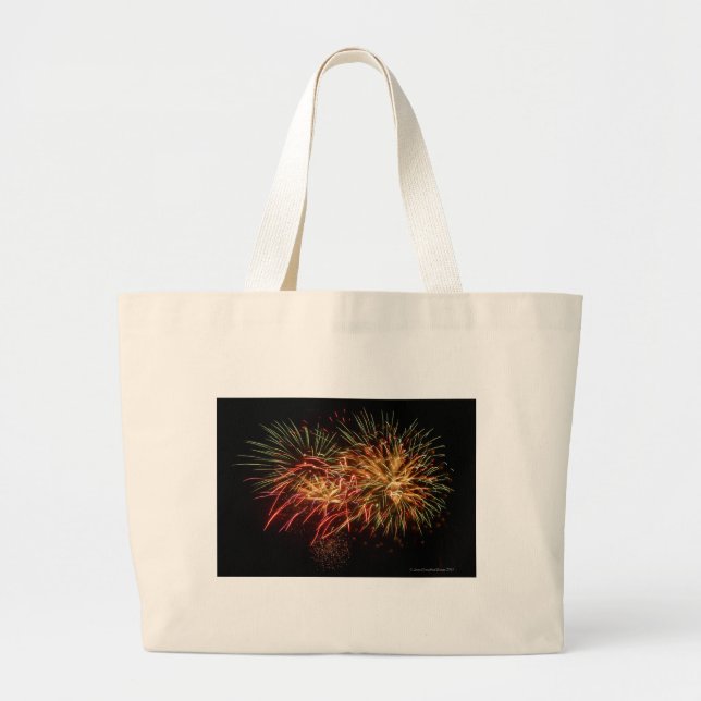 Fireworks 2 large tote bag (Front)