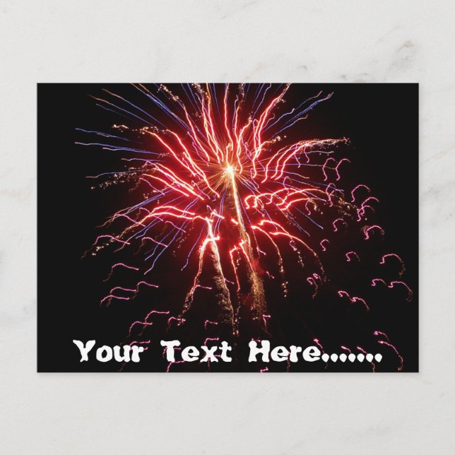 Fireworks 2 postcard (Front)