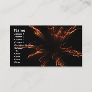 Fireworks 3 business card