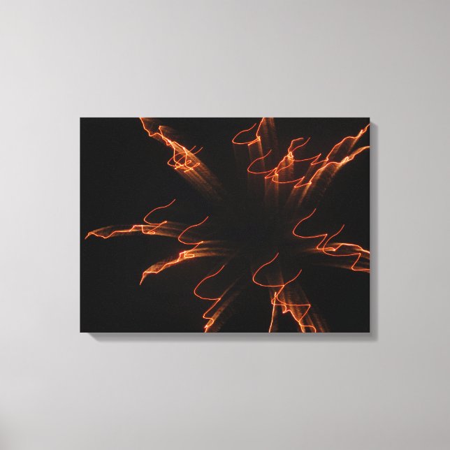 Fireworks 3 canvas print (Front)