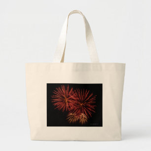 Fireworks 3 large tote bag