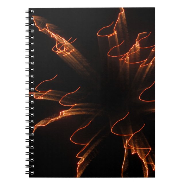 Fireworks 3 spiral notebook (Front)