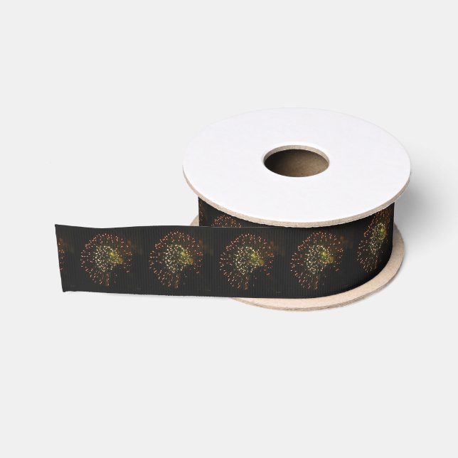Fireworks 4 ribbon spool grosgrain ribbon (Spool)