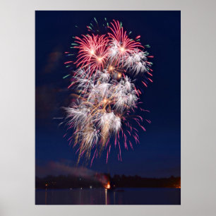 Fireworks 4th Of July Independence Day Poster