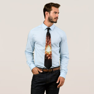 FIREWORKS 4TH OF JULY tie