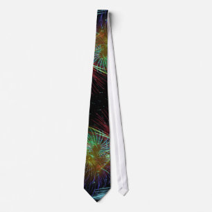 Fireworks - 4th of July Tie