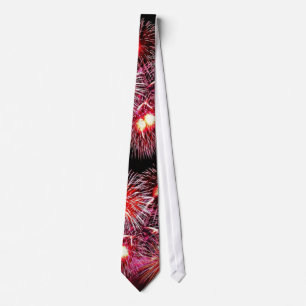Fireworks - 4th of July Tie