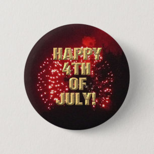 Fireworks 7 4th of July button