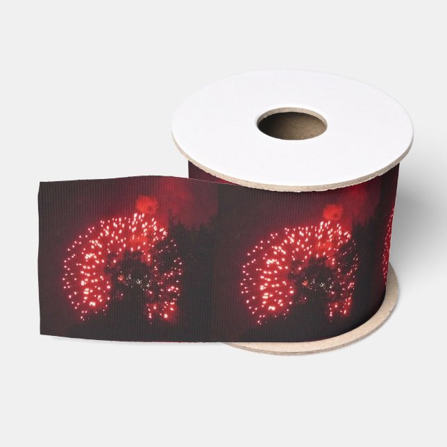 Fireworks 7 ribbon spool grosgrain ribbon (Spool)
