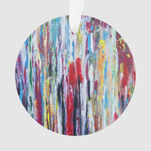 Fireworks Acrylic Ornament