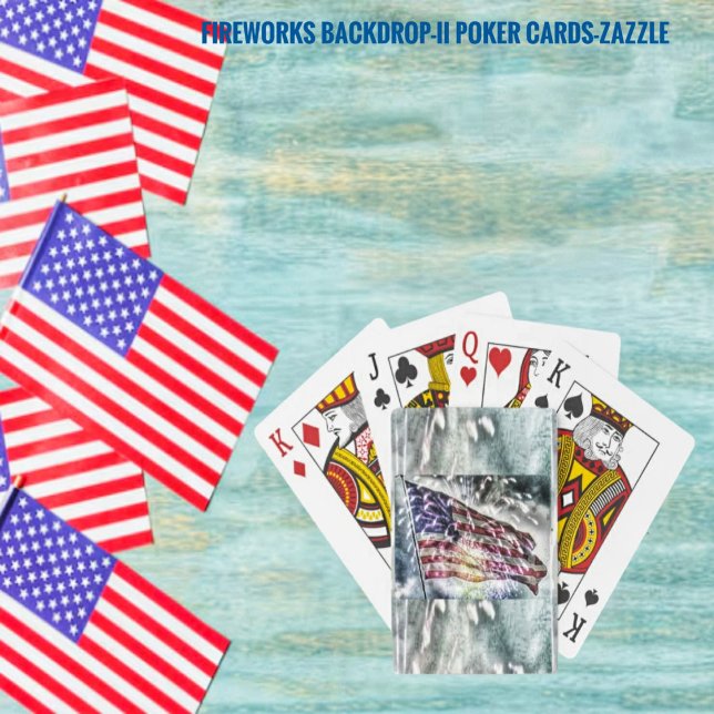 Fireworks Backdrop II Playing Cards (Creator Uploaded)
