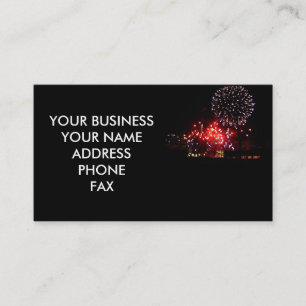 FIREWORKS BUSINESS CARD