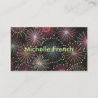 Fireworks Business Card