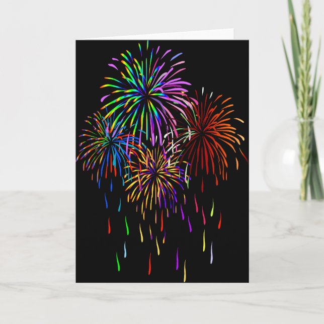 Fireworks Card (Front)