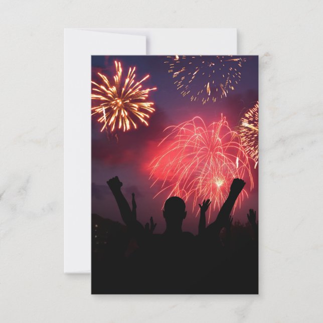 Fireworks Celebration Invitations (Front)